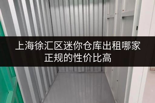 上海徐汇区迷你仓库出租哪家正规的性价比高