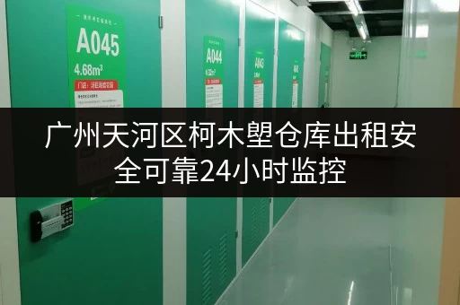 广州天河区柯木塱仓库出租安全可靠24小时监控
