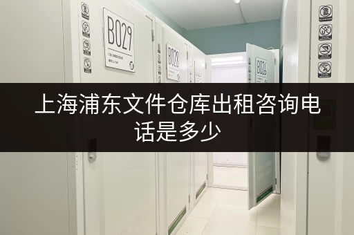 上海浦东文件仓库出租咨询电话是多少