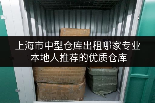 上海市中型仓库出租哪家专业 本地人推荐的优质仓库