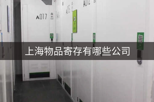 上海物品寄存有哪些公司，上海物品寄存收费标准