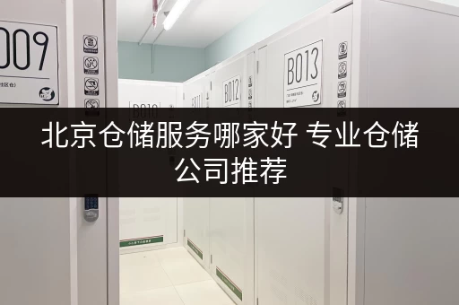 北京仓储服务哪家好 专业仓储公司推荐