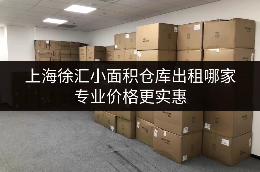 上海徐汇小面积仓库出租哪家专业价格更实惠