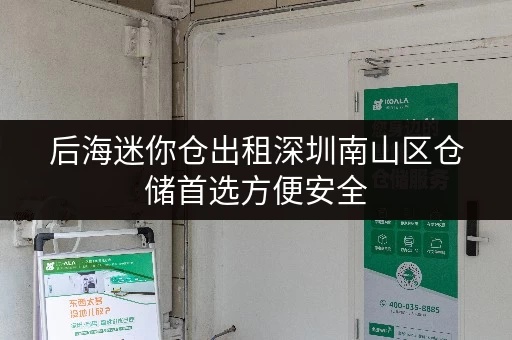后海迷你仓出租深圳南山区仓储首选方便安全