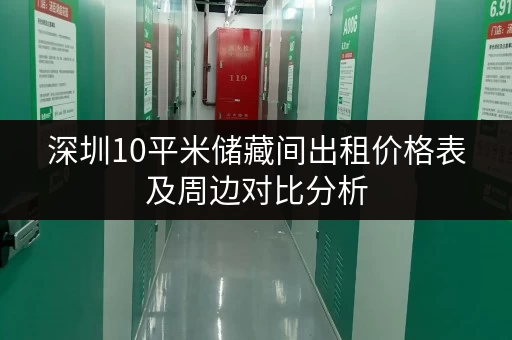深圳10平米储藏间出租价格表及周边对比分析