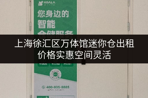 上海徐汇区万体馆迷你仓出租价格实惠空间灵活