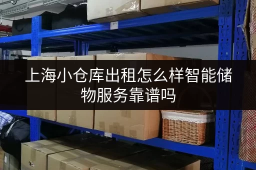 上海小仓库出租怎么样智能储物服务靠谱吗