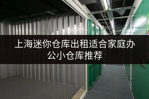 上海迷你仓库出租适合家庭办公小仓库推荐