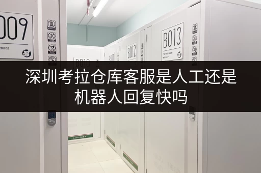 深圳考拉仓库客服是人工还是机器人回复快吗