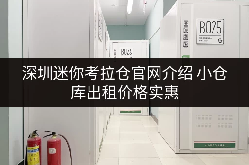 深圳迷你考拉仓官网介绍 小仓库出租价格实惠
