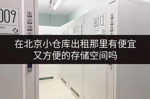 在北京小仓库出租那里有便宜又方便的存储空间吗 在北京小仓库出租那里有便宜又方便的存储空间吗