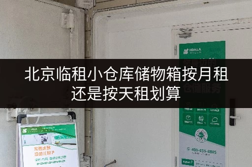 北京临租小仓库储物箱按月租还是按天租划算