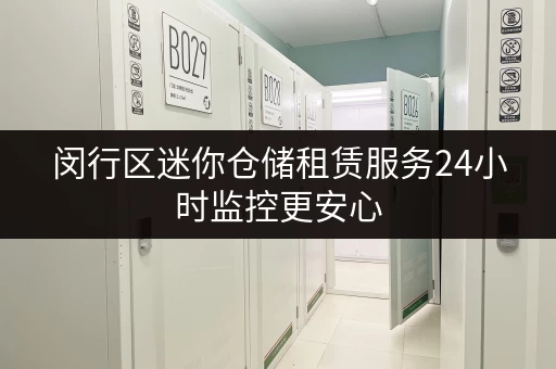闵行区迷你仓储租赁服务24小时监控更安心 闵行区迷你仓储租赁服务24小时监控更安心