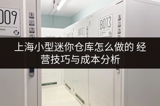 上海小型迷你仓库怎么做的 经营技巧与成本分析