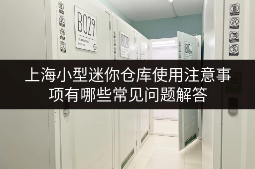 上海小型迷你仓库使用注意事项有哪些常见问题解答