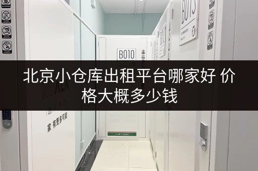 北京小仓库出租平台哪家好 价格大概多少钱