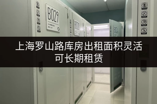 上海罗山路库房出租面积灵活可长期租赁
