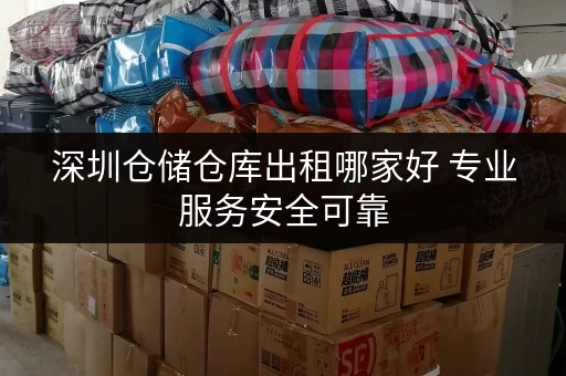 深圳仓储仓库出租哪家好 专业服务安全可靠
