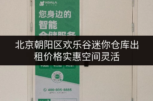 北京朝阳区欢乐谷迷你仓库出租价格实惠空间灵活