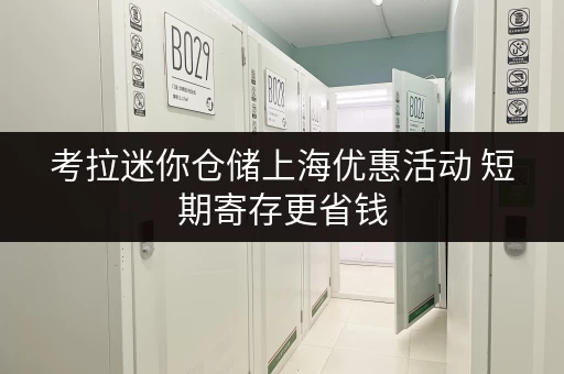 考拉迷你仓储上海优惠活动 短期寄存更省钱