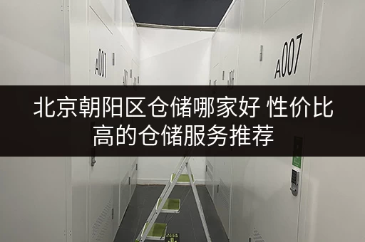 北京朝阳区仓储哪家好 性价比高的仓储服务推荐