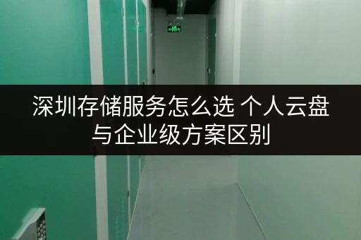 深圳存储服务怎么选 个人云盘与企业级方案区别 深圳存储服务怎么选 个人云盘与企业级方案区别