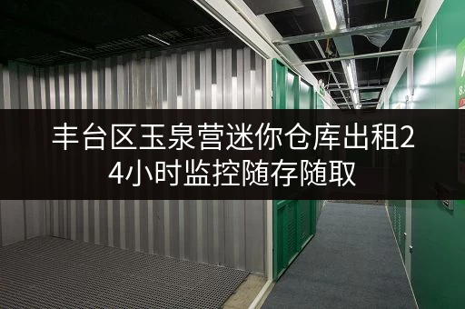 丰台区玉泉营迷你仓库出租24小时监控随存随取
