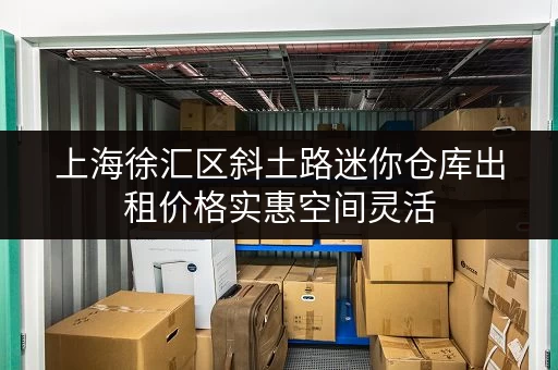 上海徐汇区斜土路迷你仓库出租价格实惠空间灵活