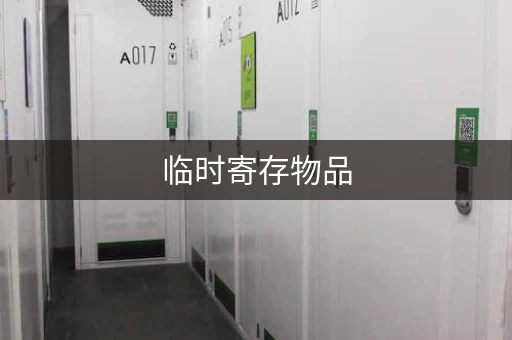 临时寄存物品，哪里可以临时存放行李箱