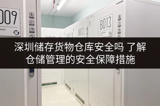 深圳储存货物仓库安全吗 了解仓储管理的安全保障措施