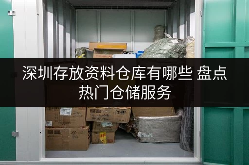 深圳存放资料仓库有哪些 盘点热门仓储服务 深圳存放资料仓库有哪些 盘点热门仓储服务