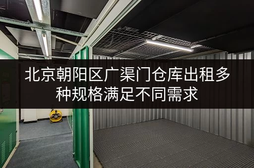 北京朝阳区广渠门仓库出租多种规格满足不同需求