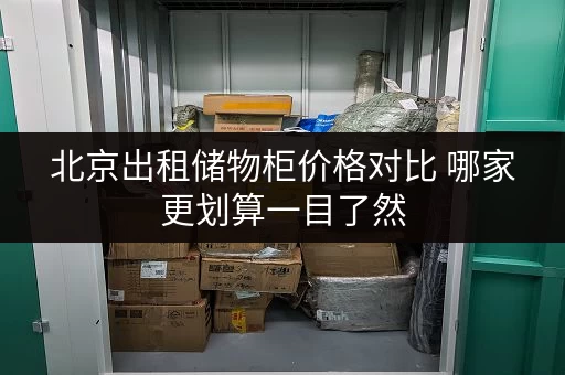 北京出租储物柜价格对比 哪家更划算一目了然