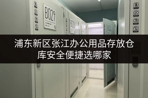 浦东新区张江办公用品存放仓库安全便捷选哪家