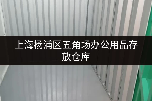 上海杨浦区五角场办公用品存放仓库,24 小时监控让你存得安心 上海杨浦区五角场办公用品存放仓库,24 小时监控让你存得安心