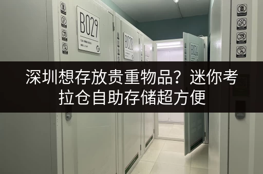 深圳想存放贵重物品?迷你考拉仓自助存储超方便 深圳想存放贵重物品?迷你考拉仓自助存储超方便
