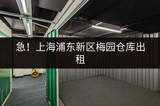 急!上海浦东新区梅园仓库出租,价格实惠,24小时监控超安全 急!上海浦东新区梅园仓库出租,价格实惠,24小时监控超安全