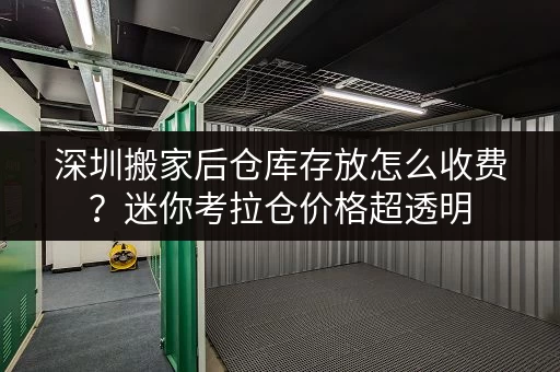 深圳搬家后仓库存放怎么收费?迷你考拉仓价格超透明 深圳搬家后仓库存放怎么收费?迷你考拉仓价格超透明