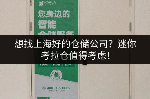 想找上海好的仓储公司?迷你考拉仓值得考虑! 想找上海好的仓储公司?迷你考拉仓值得考虑!