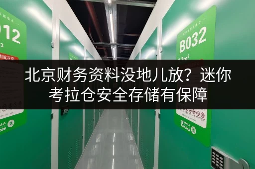 北京财务资料没地儿放?迷你考拉仓安全存储有保障 北京财务资料没地儿放?迷你考拉仓安全存储有保障