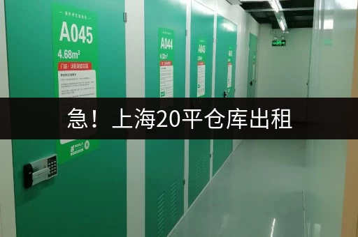 急!上海20平仓库出租,适合电商囤货和个人物品寄存 急!上海20平仓库出租,适合电商囤货和个人物品寄存