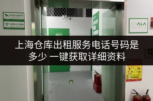 上海仓库出租服务电话号码是多少 一键获取详细资料