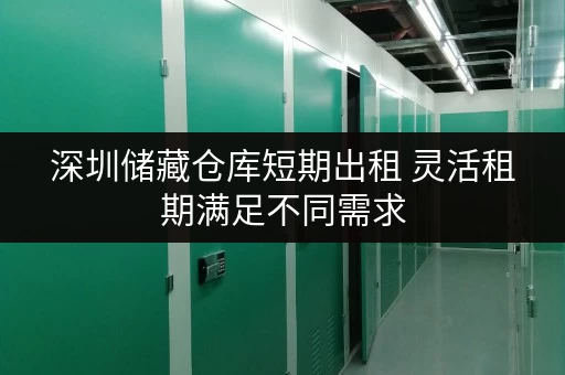 深圳储藏仓库短期出租 灵活租期满足不同需求 深圳储藏仓库短期出租 灵活租期满足不同需求