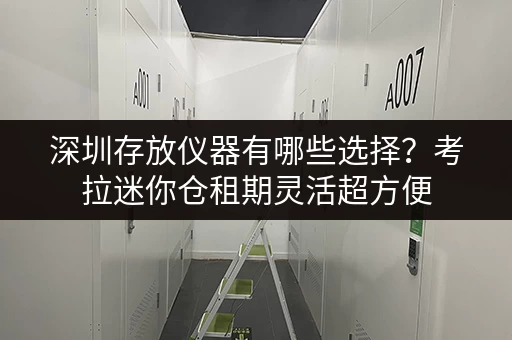 深圳存放仪器有哪些选择?考拉迷你仓租期灵活超方便 深圳存放仪器有哪些选择?考拉迷你仓租期灵活超方便