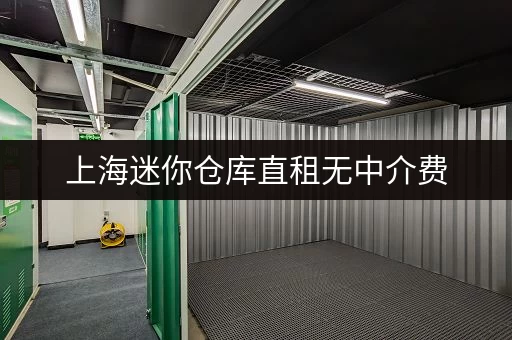 上海迷你仓库直租无中介费，存物品家具再也不用愁