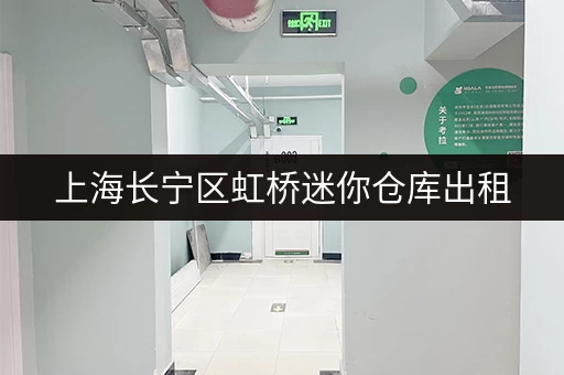 上海长宁区虹桥迷你仓库出租，大小多样满足个人企业存储需求