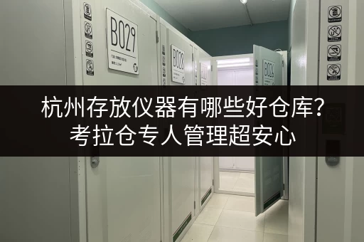 杭州存放仪器有哪些好仓库？考拉仓专人管理超安心