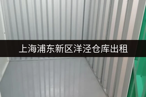 上海浦东新区洋泾仓库出租，24小时监控，为你的物品保驾护航