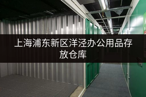 上海浦东新区洋泾办公用品存放仓库，安全便捷随时存取