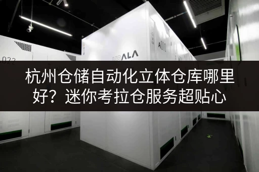 杭州仓储自动化立体仓库哪里好？迷你考拉仓服务超贴心